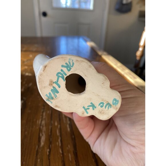 Vintage Ceramic Cat  With Butterfly Details - Picture 7 of 7